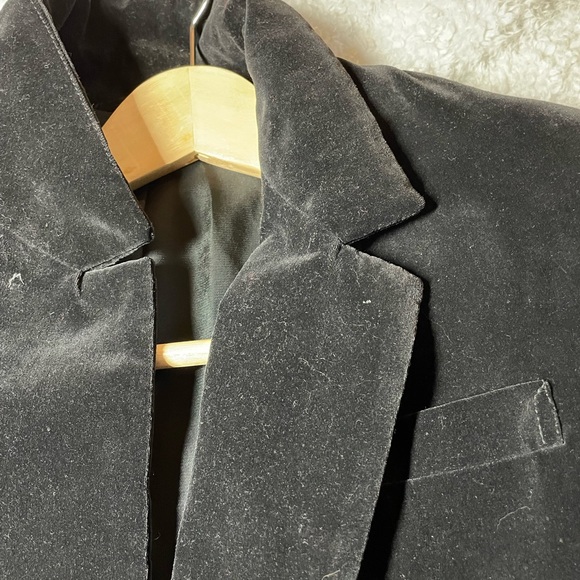 The Fashion Place Vintage Sears blazer jacket. Black, size 16 - Picture 3 of 4